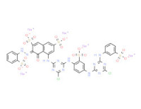 2,7-Naphthalenedisulfonic acid, 5-[[4-chloro-6-[[4-[[4-chloro-6-[(3-sulfophenyl)amino]-1,3,5-triazin-2-yl]amino]-2-sulfophenyl]amino]-1,3,5-triazin-2-yl]amino]-4-hydroxy-3-[(2-sulfophenyl)azo]-, pentasodium salt