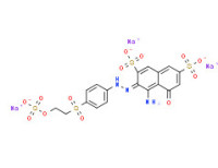 Trisodium 4-amino-5-hydroxy-3-[[4-[[2-(sulphonatooxy)ethyl]sulphonyl]phenyl]azo]naphthalene-2,7-disulphonate