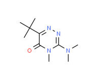 3-(dimethylamino)-6-(1,1-dimethylethyl)-4-methyl-1,2,4-triazin-5(4H)-one