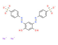 Disodium 4,4'-[(4,6-dihydroxy-1,3-phenylene)bis(azo)]bis(benzenesulphonate)
