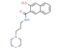 3-hydroxy-N-[3-(morpholino)propyl]naphthalene-2-carboxamide hydrochloride