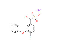 Sodium 4-fluoro-a-hydroxy-3-phenoxytoluene-a-sulphonate