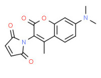 1-[7-(dimethylamino)-4-methyl-2-oxo-2H-1-benzopyran-3-yl]-1H-pyrrole-2,5-dione
