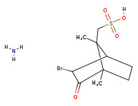 Ammonium 3-bromo-2-oxobornane-8-sulphonate