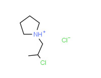 1-(2-chloropropyl)pyrrolidinium chloride