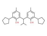 2,2'-(2-methylpropylidene)bis[6-cyclopentyl-p-cresol]