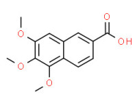 5,6,7-trimethoxy-2-naphthoic acid