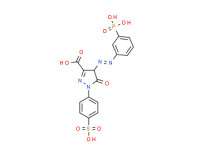 4,5-dihydro-5-oxo-4-[(3-phosphonophenyl)azo]-1-(4-sulphophenyl)-1H-pyrazole-3-carboxylic acid