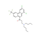 3-(dibutylamino)-1-[1,3-dichloro-6-(trifluoromethyl)-9-phenanthryl]propan-1-one