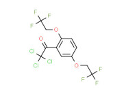 1-[2,5-bis(2,2,2-trifluoroethoxy)phenyl]-2,2,2-trichloroethan-1-one