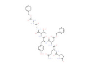 N-[N-[N-[O4-benzyl-N-[N2-(5-oxo-L-prolyl)-L-glutaminyl]-L-a-aspartyl]-L-tyrosyl]-L-threonyl]-2'-[(benzyloxy)carbonyl]glycinohydrazide