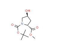 (2R,4S)-1-tert-butyl 2-methyl 4-hydroxypyrrolidine-1,2-dicarboxylate