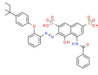 5-(benzoylamino)-4-hydroxy-3-[[2-[4-(tert-pentyl)phenoxy]phenyl]azo]naphthalene-2,7-disulphonic acid