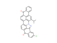 13-chloro-17-isopropylanthra[2,1,9-mna]benz[6,7]indazolo[2,3,4-fgh]acridine-5,10-dione