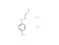N-(2-methoxyethyl)benzene-1,4-diamine dihydrochloride