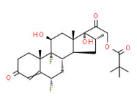 6a,9-difluoro-11ß,17,21-trihydroxy-16a-methylpregn-4-ene-3,20-dione 21-pivalate