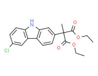 Diethyl (6-chloro-9H-carbazol-2-yl)methylmalonate