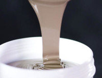 Conductive silver paste for printing