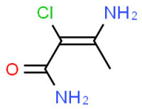 3-amino-2-chlorobutenamide