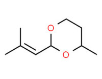 4-methyl-2-(2-methyl-1-propenyl)-1,3-dioxane