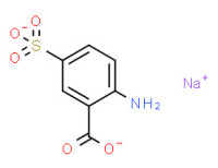 Sodium hydrogen 5-sulphonatoanthranilate