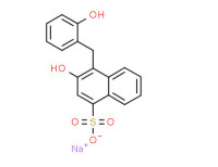 Sodium 3-hydroxy-4-[(2-hydroxyphenyl)methyl]naphthalenesulphonate