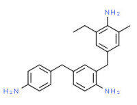 2-[(4-amino-3-ethyl-5-methylphenyl)methyl]-4-[(4-aminophenyl)methyl]aniline