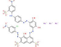 Trisodium 3-[(2-chloro-4-nitrophenyl)azo]-5-[[2,4-dihydroxy-5-[[4-[(4-nitro-2-sulphonatophenyl)amino]phenyl]azo]phenyl]azo]-4-hydroxynaphthalene-2,7-disulphonate