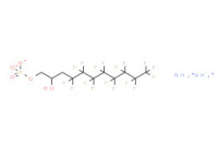 Diammonium 4,4,5,5,6,6,7,7,8,8,9,9,10,10,11,11,11-heptadecafluoro-2-hydroxyundecyl phosphate