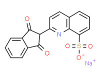 Sodium 2-(2,3-dihydro-1,3-dioxo-1H-inden-2-yl)quinoline-8-sulphonate