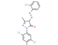 Sodium 2,5-dichloro-4-[4-[(2-chlorophenyl)azo]-4,5-dihydro-3-methyl-5-oxo-1H-pyrazol-1-yl]benzenesulphonate