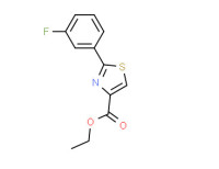 ethyl 2-(3-fluorophenyl)-1,3-thiazole-4-carboxylate