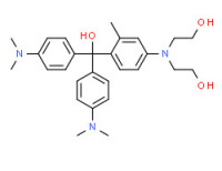 4-[bis(2-hydroxyethyl)amino]-a,a-bis[4-(dimethylamino)phenyl]-o-xylene-a-ol