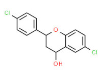 6-chloro-2-(4-chlorophenyl)-3,4-dihydro-2H-1-benzopyran-4-ol