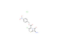 p-nitrobenzyl (6R-trans)-7-amino-3-chloro-8-oxo-5-thia-1-azabicyclo[4.2.0]oct-2-ene-2-carboxylate monohydrochloride