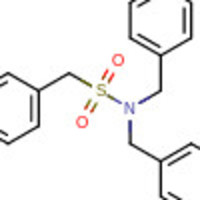 N,N-dibenzyl-1-phenylmethanesulfonamide
