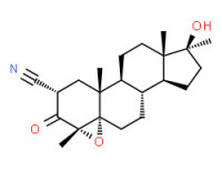 (2a,4a,5a,17ß)-4,5-epoxy-17-hydroxy-4,17-dimethyl-3-oxoandrosta-2-carbonitrile