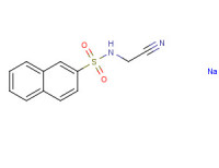 Sodium N-(cyanomethyl)naphthalene-2-sulphonamidate