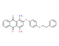 1-amino-4-hydroxy-2-[4-(2-phenylethoxy)phenoxy]anthraquinone