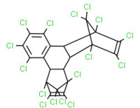 1,2,3,4,5,6,7,8,9,10,11,12,13,13,14,14-hexadecachloro-1,4,4a,4b,5,8,8a,12b-octahydro-1,4:5,8-dimethanotriphenylene