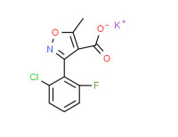 Potassium 3-(2-chloro-6-fluorophenyl)-5-methylisoxazole-4-carboxylate