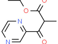 Isopropyl a-methyl-ß-oxopyrazinepropionate