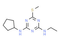 N-cyclopentyl-N'-ethyl-6-(methylthio)-1,3,5-triazine-2,4-diamine