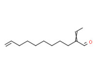 2-ethylideneundec-10-en-1-al