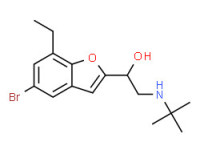 5-bromo-a-[[tert-butylamino]methyl]-7-ethylbenzofuran-2-methanol
