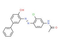 N-[3-chloro-4-[(4-hydroxy[1,1'-biphenyl]-3-yl)azo]phenyl]acetamide
