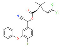a-cyano-4-fluoro-3-phenoxybenzyl [1a(R*),3ß]-(±)-3-(2,2-dichlorovinyl)-2,2-dimethylcyclopropanecarboxylate