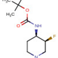 tert-butyl N-[cis-3-fluoropiperidin-4-yl]carbamate