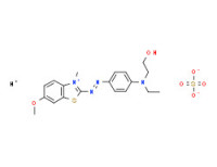 2-[[4-[ethyl(2-hydroxyethyl)amino]phenyl]azo]-6-methoxy-3-methylbenzothiazolium hydrogen sulphate