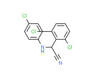 [(4-chlorophenyl)amino](2,6-dichlorophenyl)acetonitrile